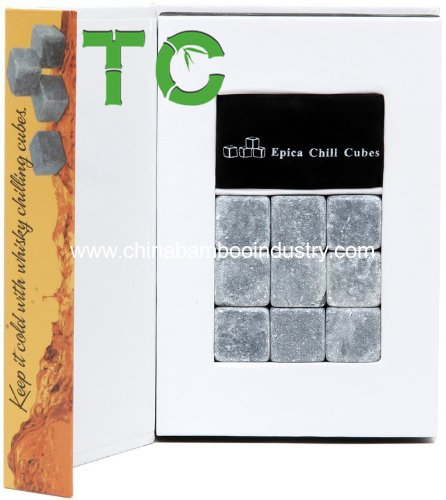 Soapstone Whisky Stone Gift Set for Sales