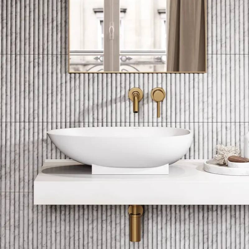 Carrara White Marble Mosaic Decor