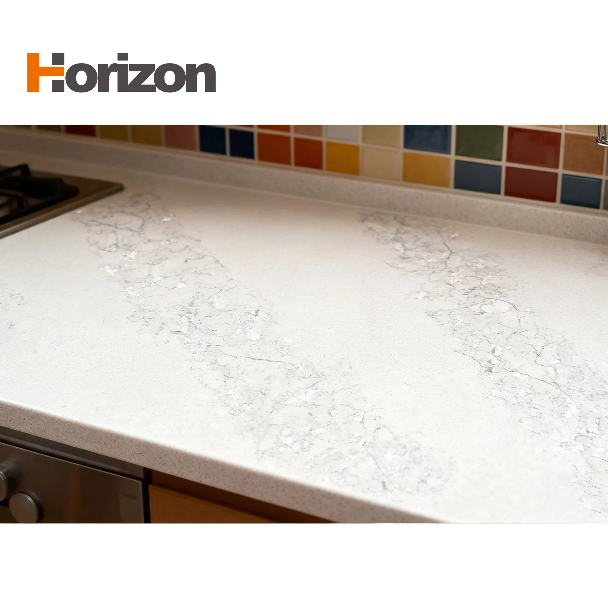 Carrera White Artificial Quartz Stone Slabs