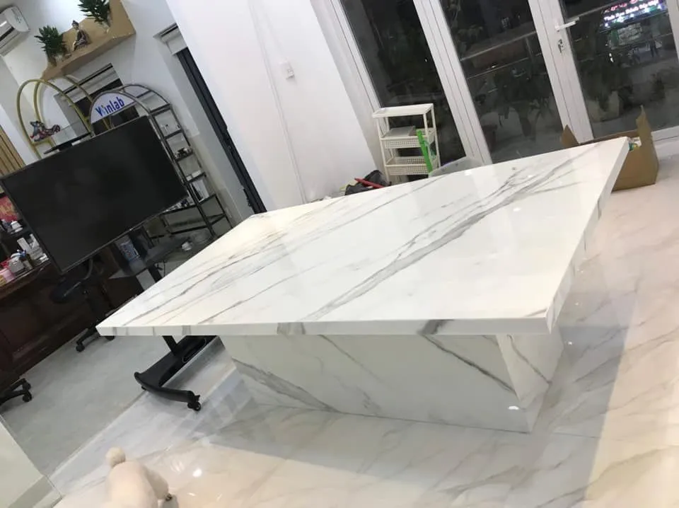 Calacatta Nano White Marble Stone
