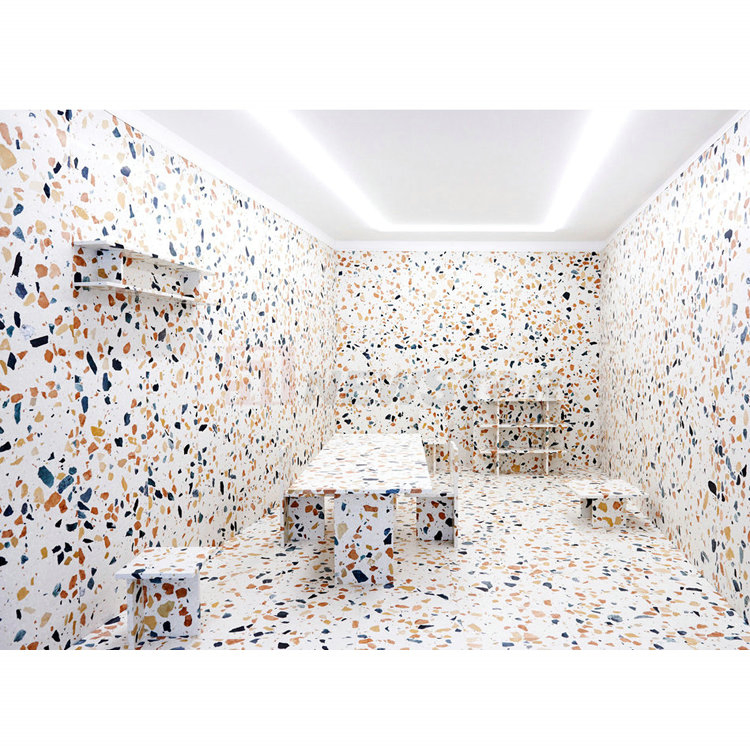 Artificial Stone 90cm Colorful Terrazzo Flooring Terrazzo Stone Price Tiles Terrazzo