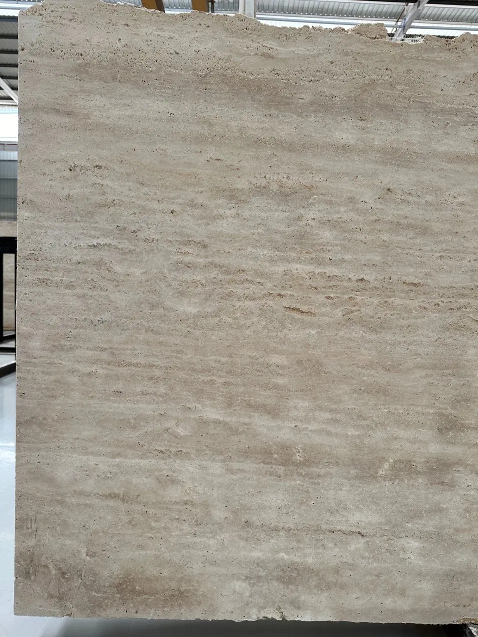 Natural Stone Ivory White Travertine Decoration Material for Wall Cladding