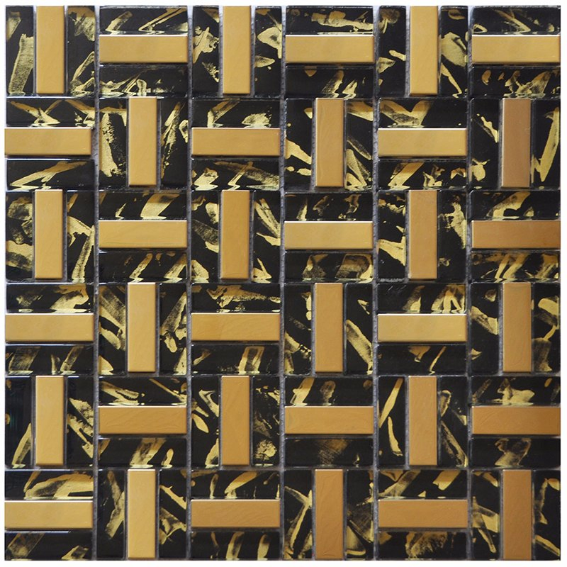 2017 Modern Design Glass and Marble Tile Mosaic