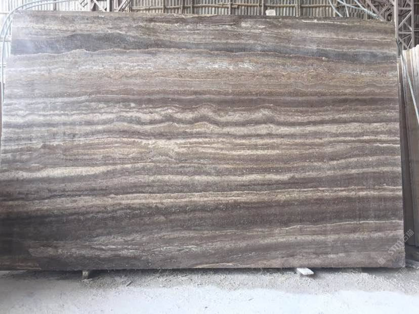 Iranian Persian Marble Silver Dark Grey Travertine Slab Black Marble Travertine Tile Outdoor Natural Dubai Travertine Iran Marble