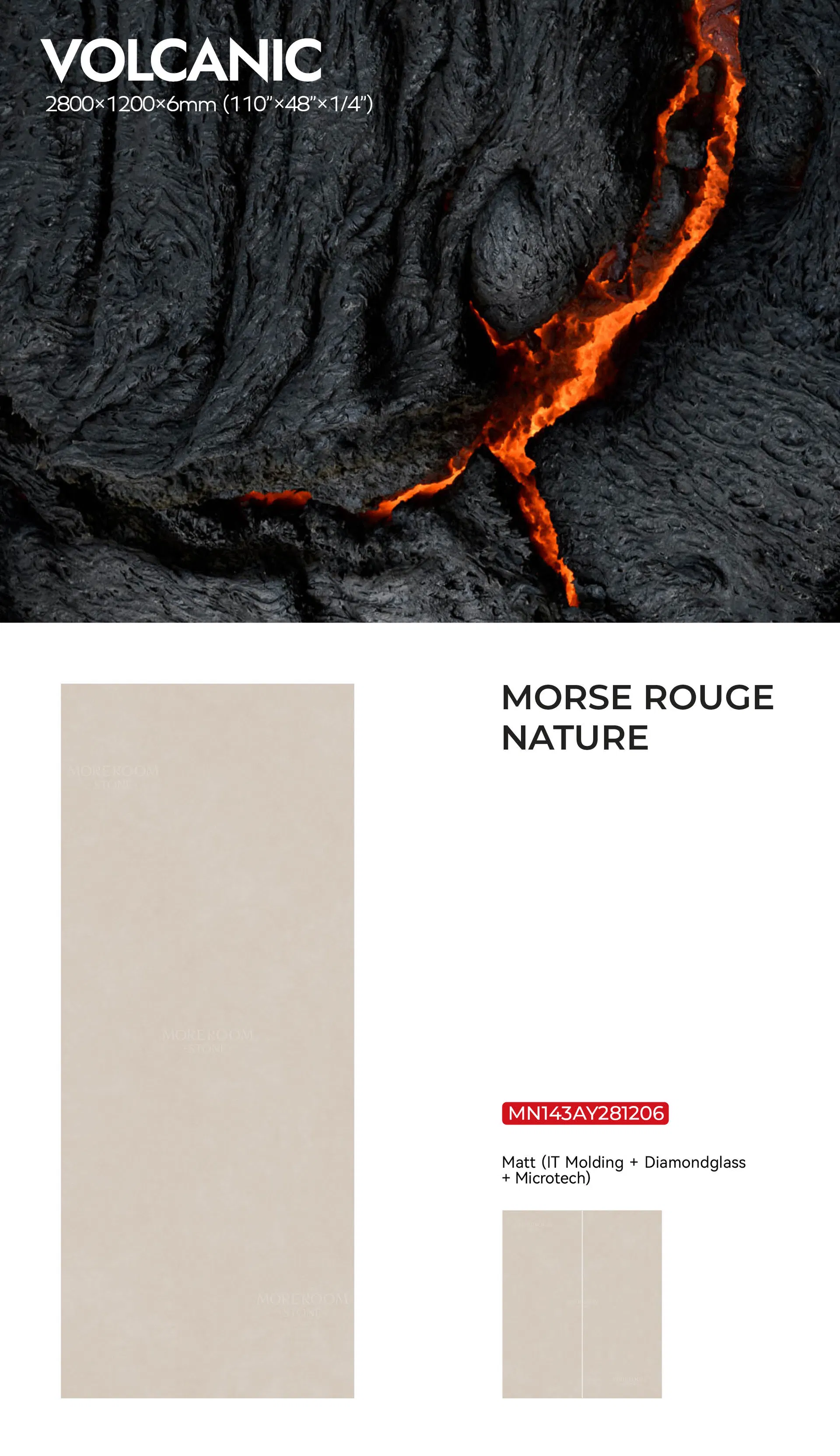 Sintered Stone Slab Wall Panel