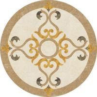 Elegant Extra Marble Pattern Waterjet Medallion for Interior Decoration