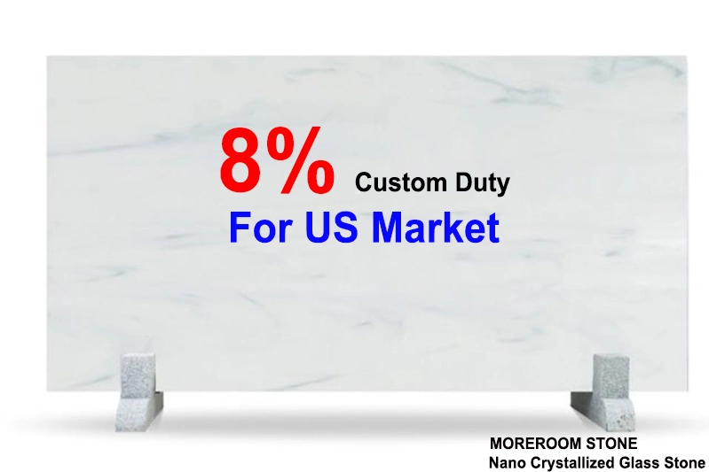 Chinese Supplier Artificial Stone Solid Surface Nano Crystallized Glass Stone Slab