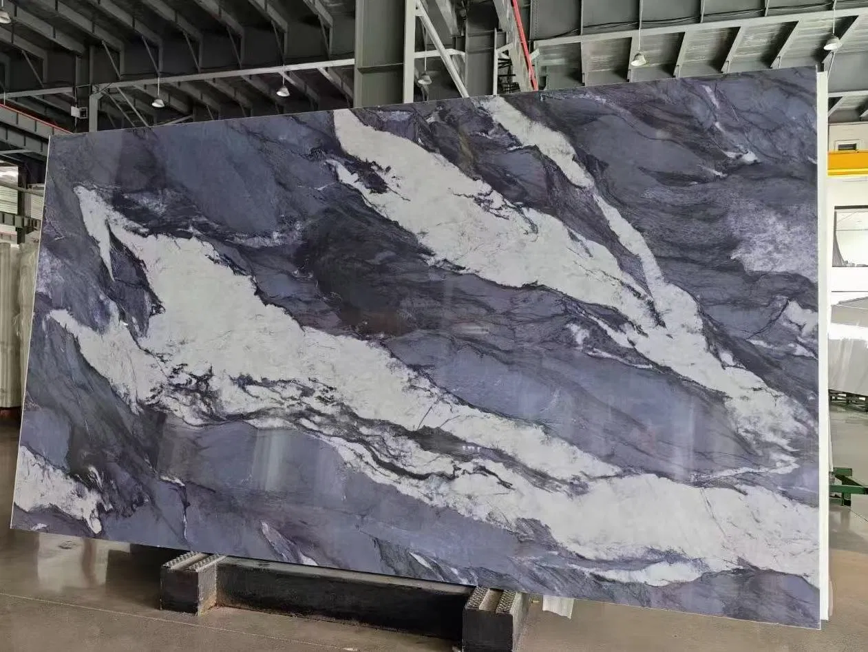 Luxury Series Nano Glass Stone Slabs for Decoration Interior Design Flooring