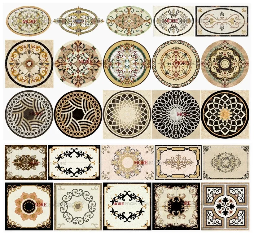 Marble Waterjet Medallion Process