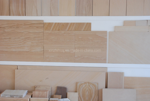 Yellow Sandstone for Furniture/Wall Floor Tile/Wash Basin/Vanity Top