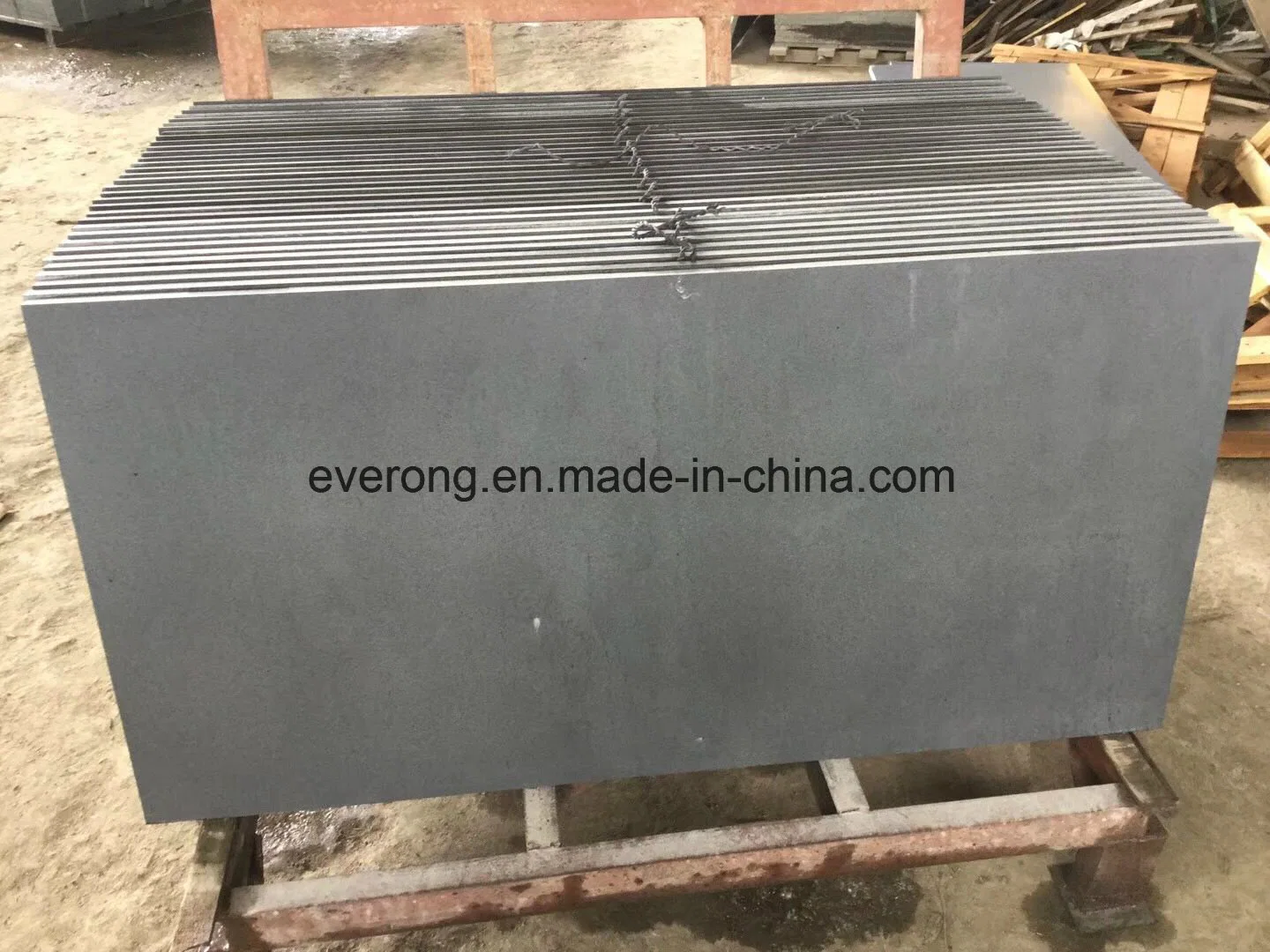 Hainan Dark Basalt Tiles, Honed Grey Basalt, Black Basalt for Floor&amp; Wall