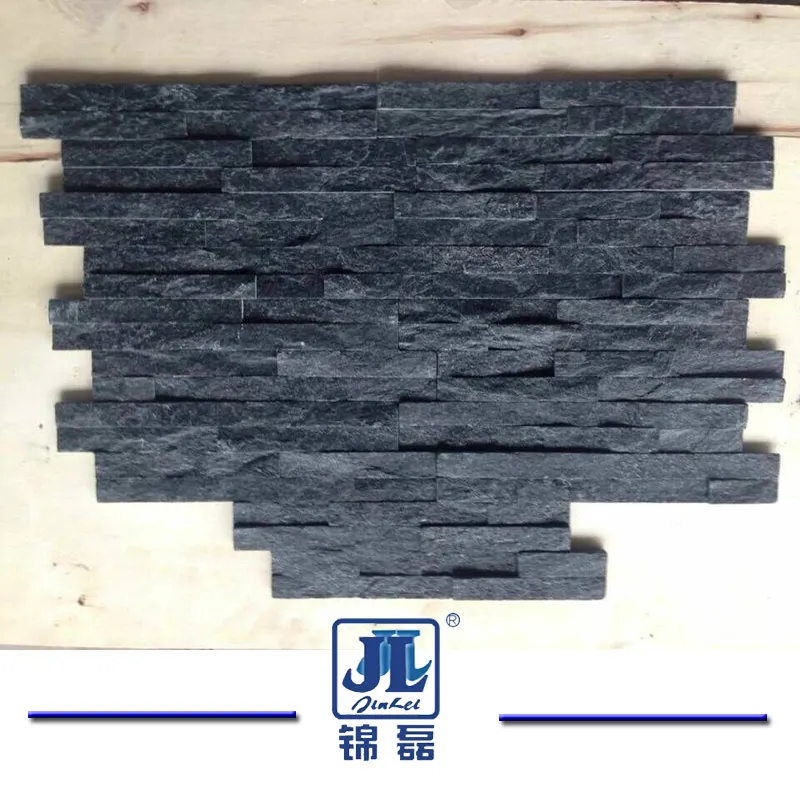 Black Quartzite Slate Veneer
