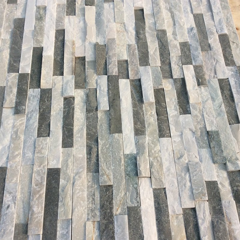 Gray Slate Ledgestone Tile Stacked Stone Veneer