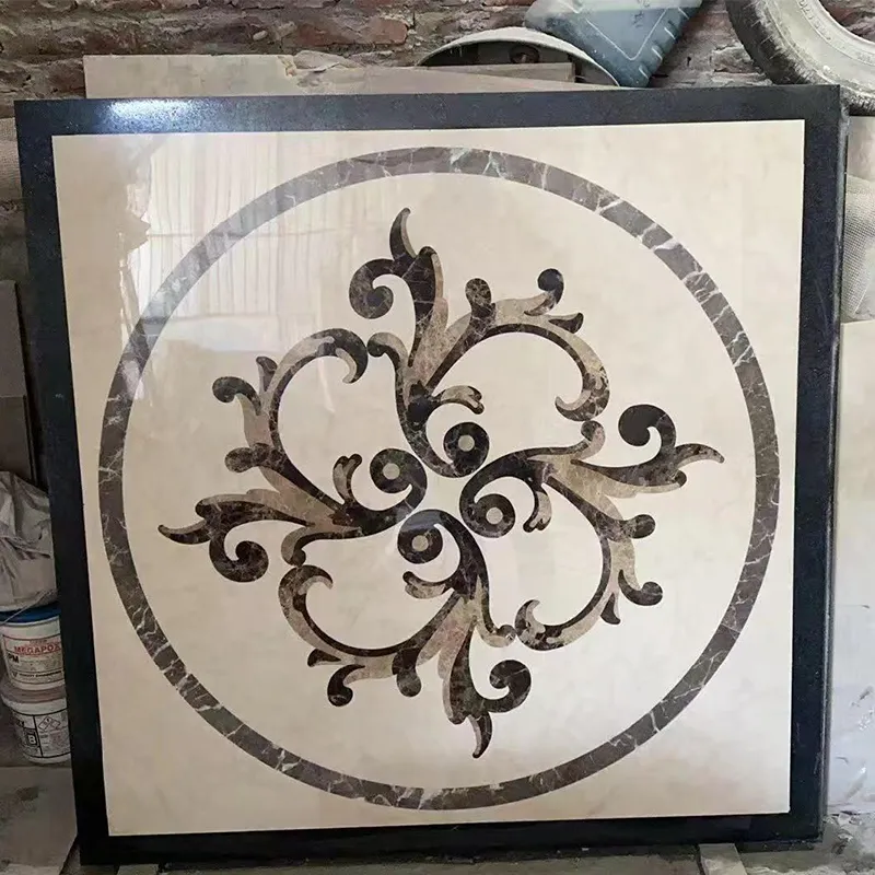 Detailed Marble Medallion 3