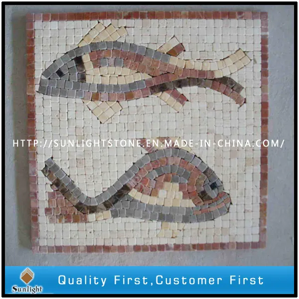 Marble & Travertine Mosaic Pattern