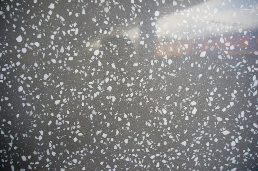 Light Gray Terrazzo Details