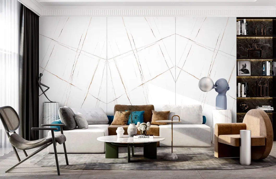 White Nano Crystallized Glass 7