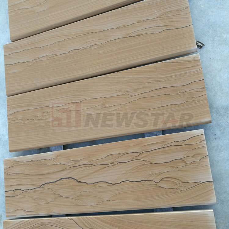 Natural Stone Floors Tiles Indian Rainbow Sandstone Paving Tile