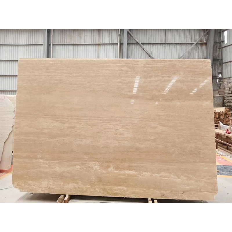 Natural Stone Yellow/Beige Honed Travertine for Floor/Wall Slabs/Tiles/Countertops/Stairs/Sills/Column/Mosaic Interiors Decoration Wholesale Price