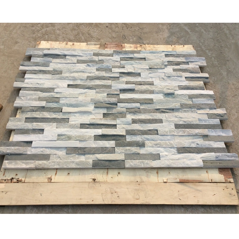 Gray Slate Ledgestone Tile Stacked Stone Veneer