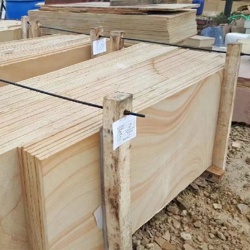 Yunnan Scenery Yellow Sandstone Stone Tile Landscape Sandstone