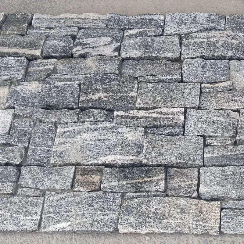 Black Slate Wall Decoration Stacked Ledge Culture Stone for Wall Stone Panel