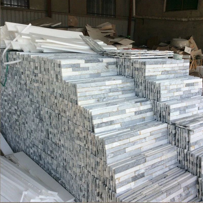 Gray Slate Ledgestone Tile Stacked Stone Veneer