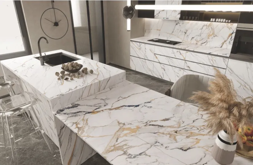 Kitchen Backsplash Wall Application