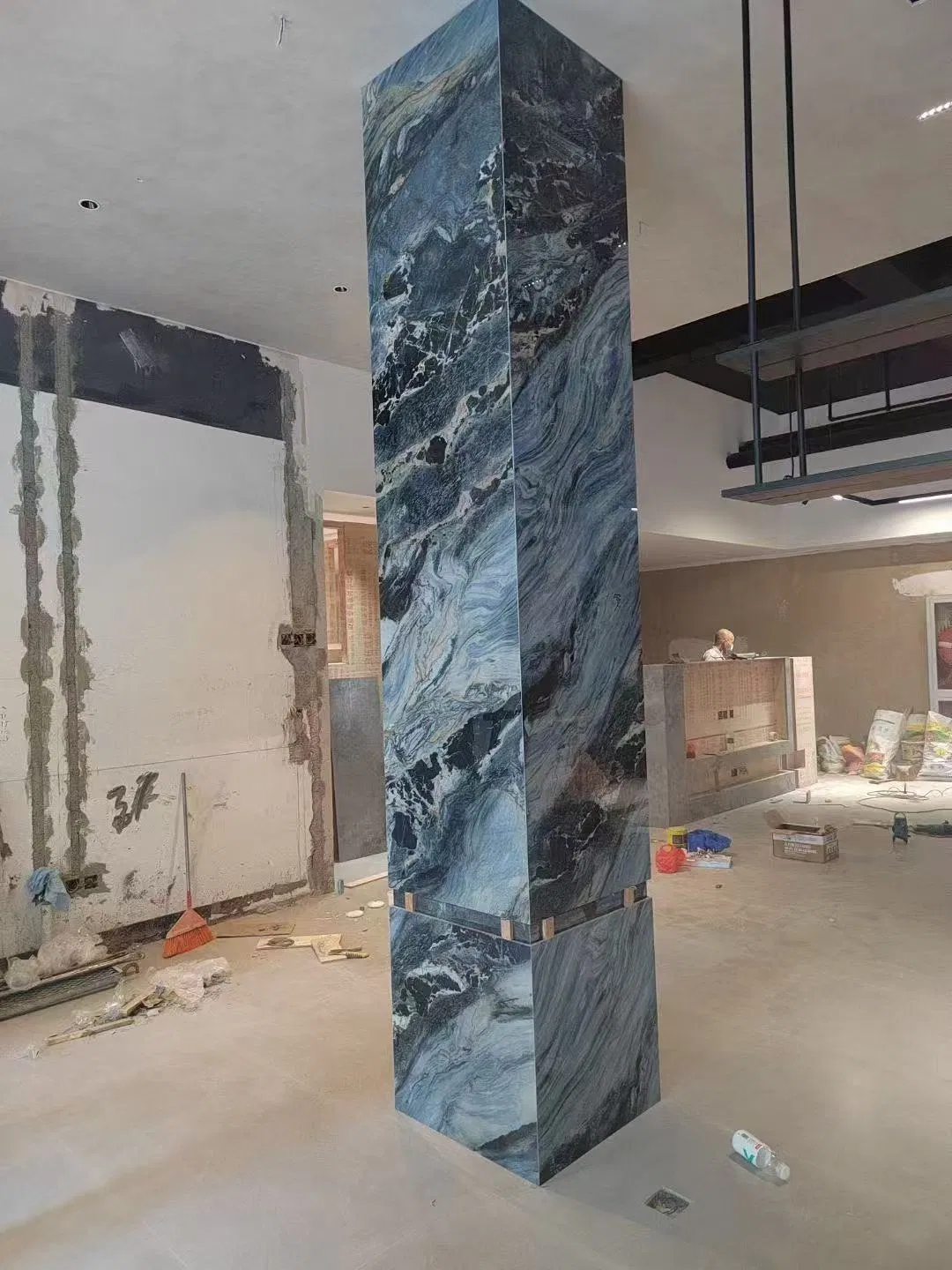 12mm Full Glazed Porcelain Tiles Ight Marbl Large Format Sintered Stone