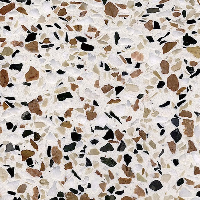Colorful Inorganic Terrazzo for Artificial Stone Kitchen Countertop Wt238