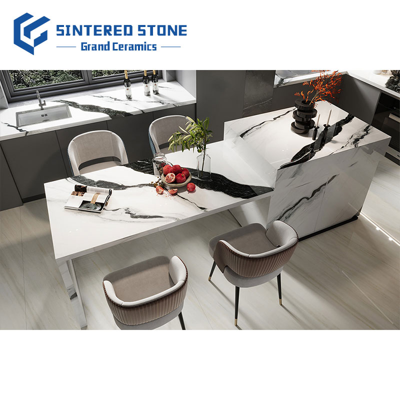 High Quality 1600*3200*12mm Sintered Stone Big Slab Background Matte Luster for Dining Living Room Outdoor Garden Floor Tiles