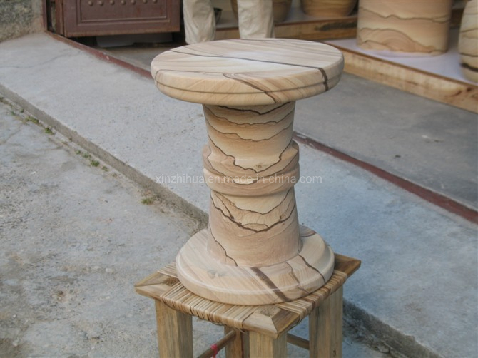 Yellow Sandstone for Furniture/Wall Floor Tile/Wash Basin/Vanity Top