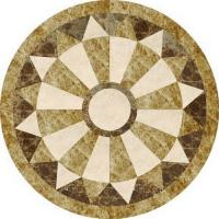 Elegant Extra Marble Pattern Waterjet Medallion for Interior Decoration