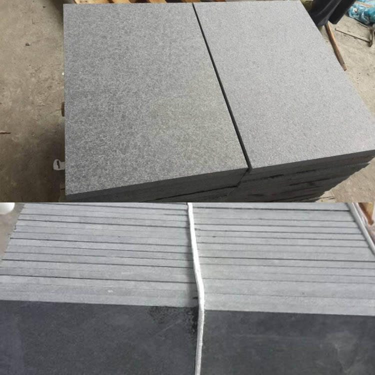 Factory Direct China G684 Black Basalt Paving Stone for Patio Pavers