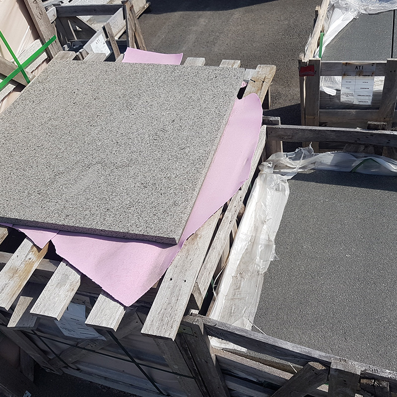 Black/Dark Grey Chiseled/Flamed Paving Stone New G684 Basalt Tiles/Kerbs/Paving/Paver