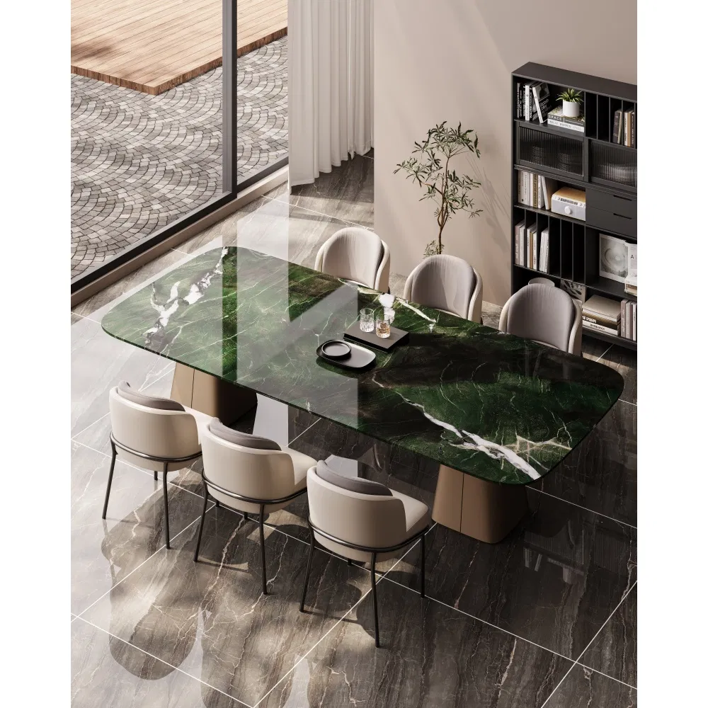 Dining Table UV-Resista Oversize Full-Body Frost-Proof Lightweight Ultra-Thin Big Size Sintered Stone