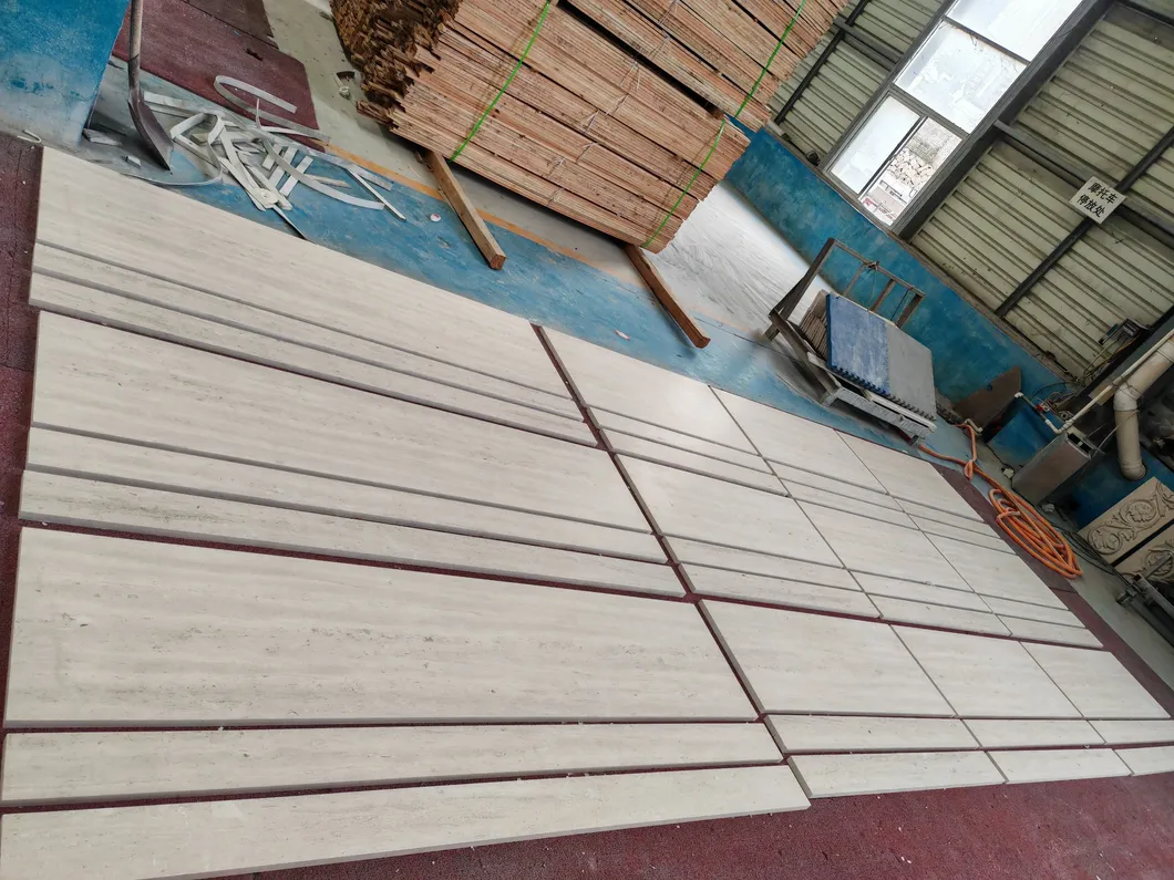 White Travertine Tile 1