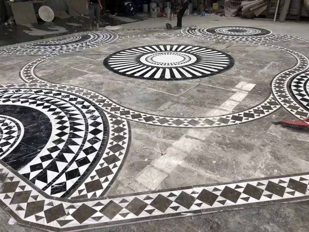 Marble Waterjet Flooring Medallion 2