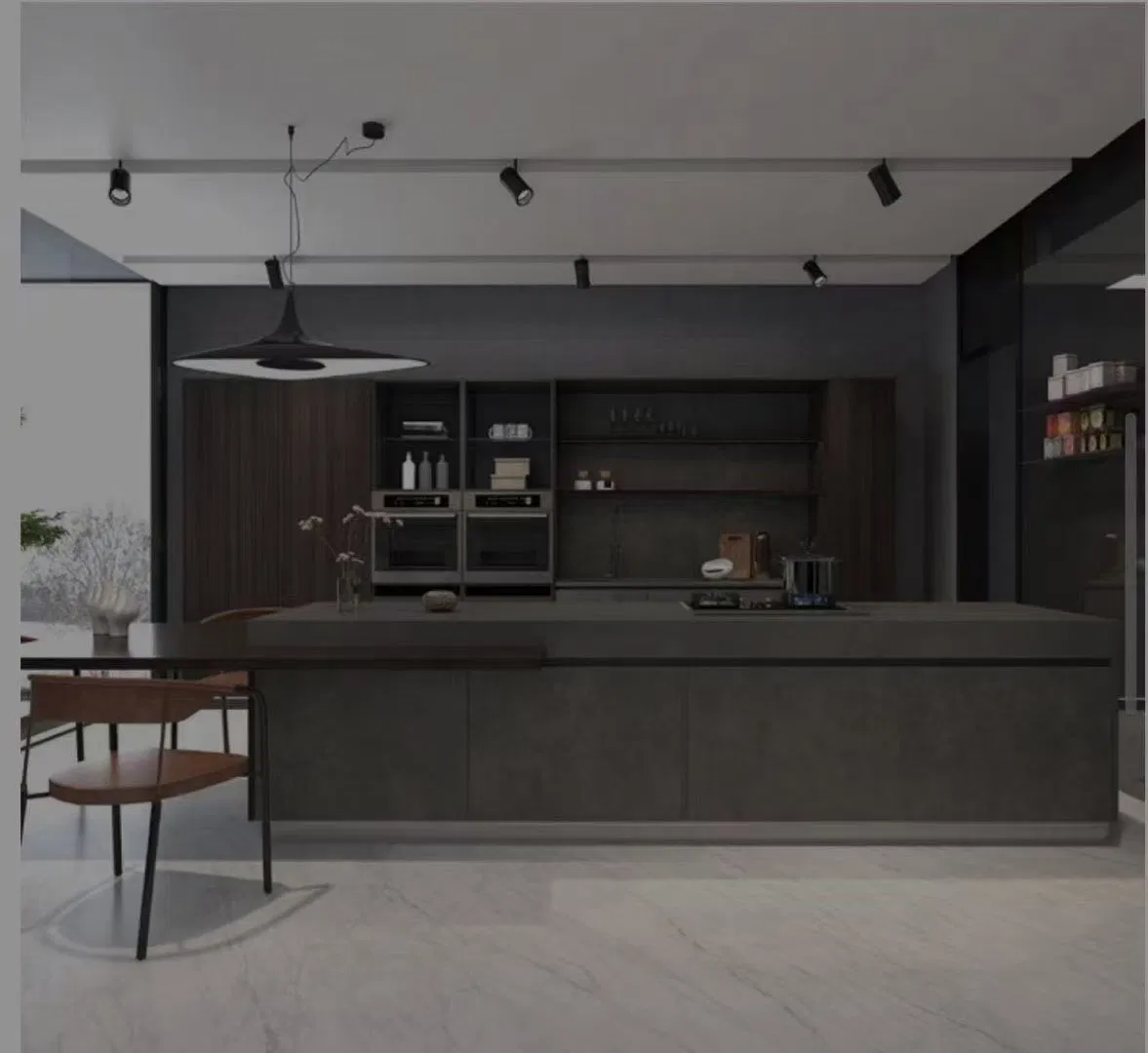 6mm Full Glazed Porcelain Tiles Ight Marbl Large Format Sintered Stone for Feature Wall or Countertop