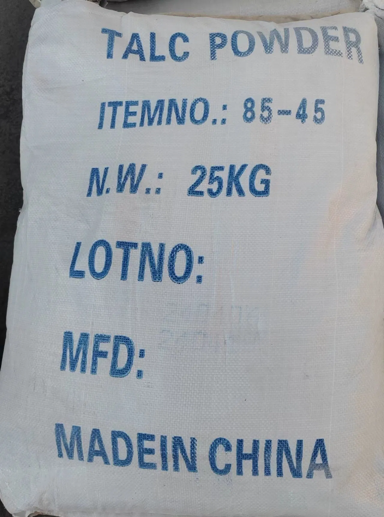 12.5kg 20kg 25kg White Talc/Talcum Powder Soap Stone