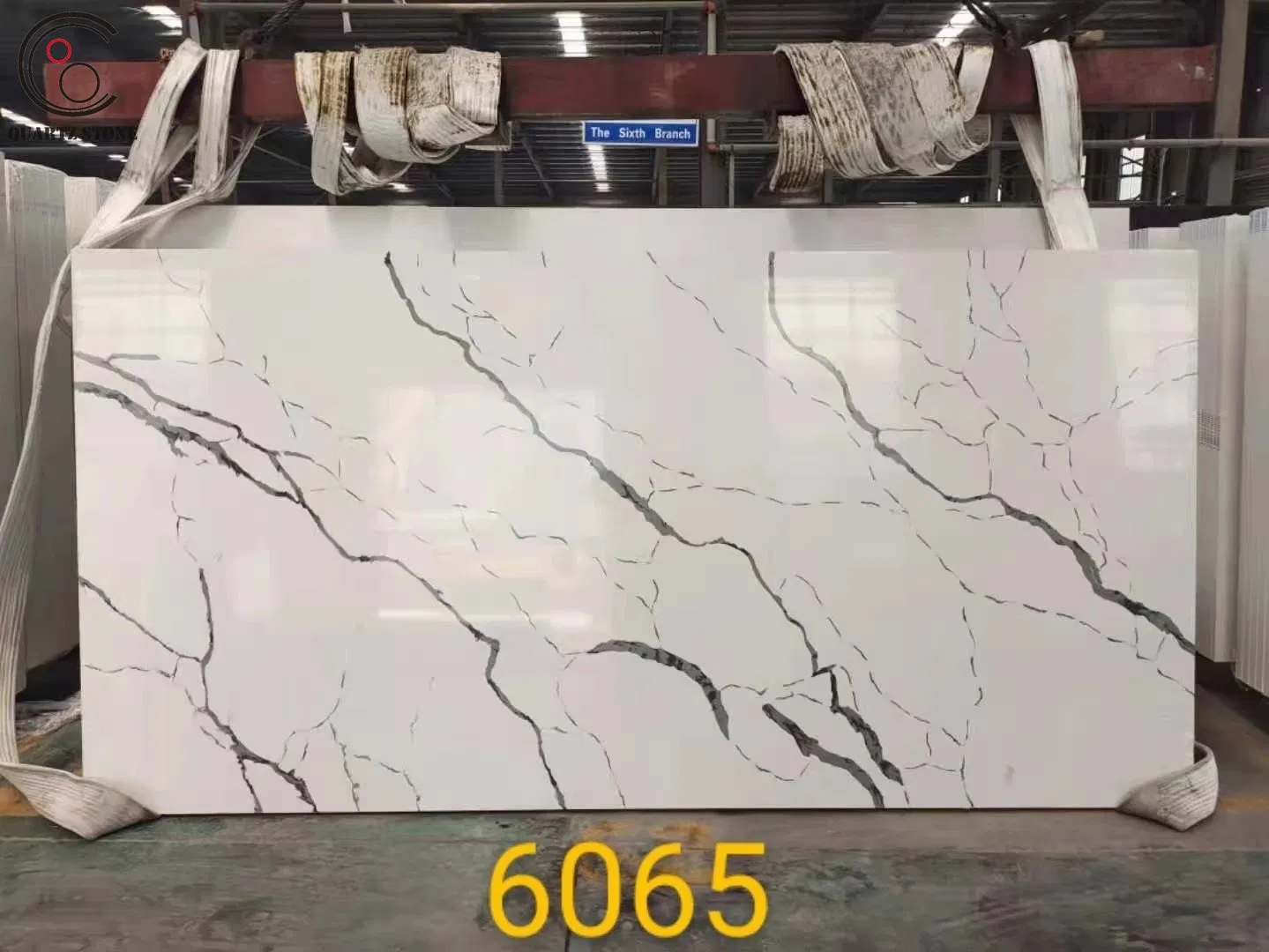 Top Quality Artificial Quartz Stone Slab with Beautiful Veins and Competitive Price