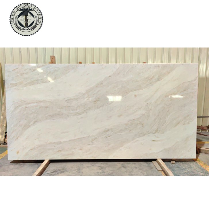 High Quality 20mm 30mm Artificial Stone 3D Printed Full Body Taj Mahal Quartz for Counter Top