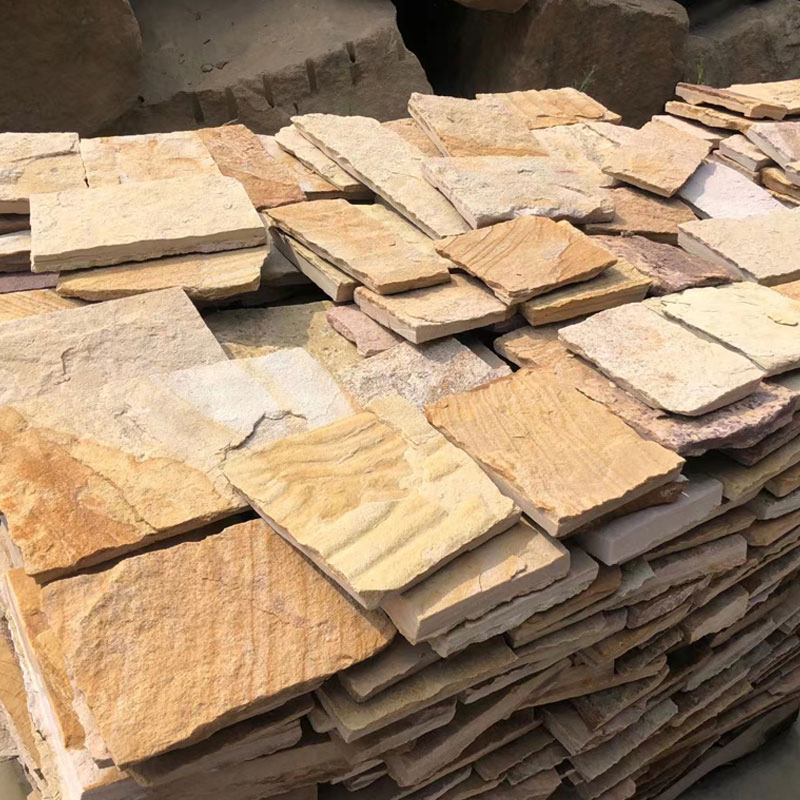 Slate Culture Stacked Stone Textures Ledge Slate Stone for Walls