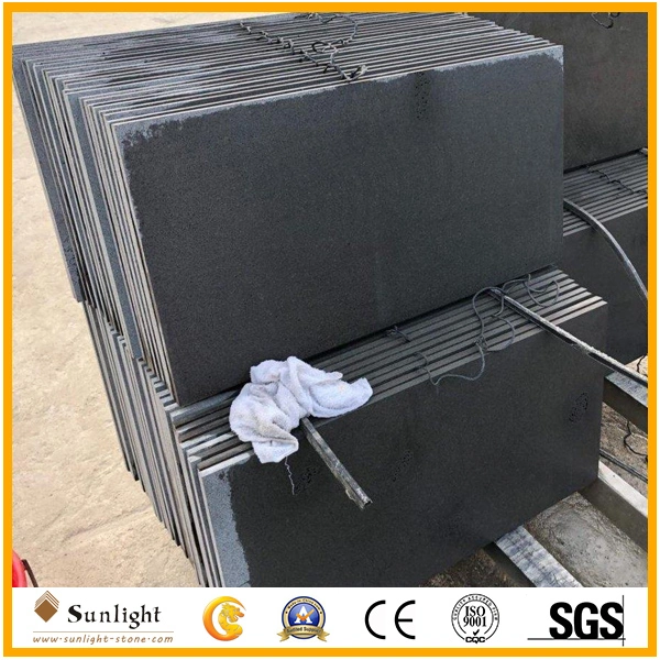 Hainan Dark Basalt/Grey Basalt/Blue Stone/Basalt Tile Bluestone Paving Stone Basalt