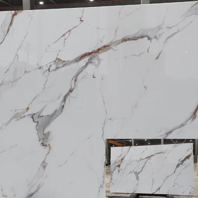 Artificial Marble Nano Crystal Glass Stone Napoleon Black Marble Slabs for Countertops and Vanity Tops