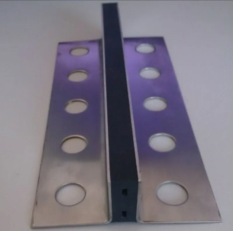 Control Terrazzo Floor with Stainless Steel