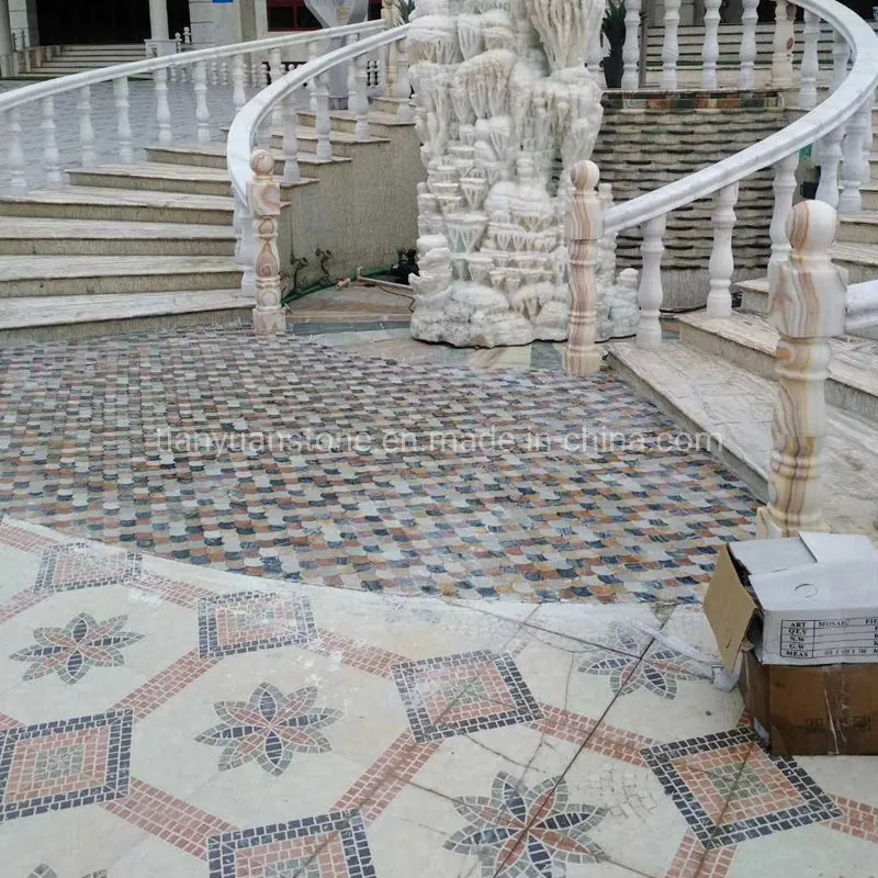 Marble Waterjet Medallion 4