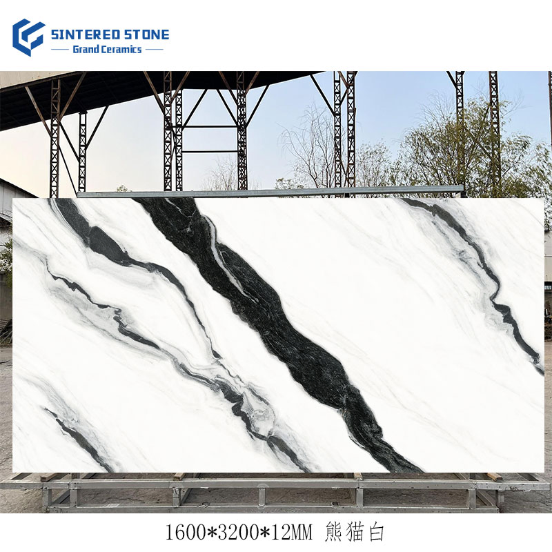 High Quality 1600*3200*12mm Sintered Stone Big Slab Background Matte Luster for Dining Living Room Outdoor Garden Floor Tiles