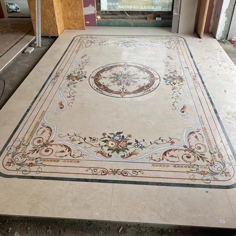 Detailed Marble Medallion 6