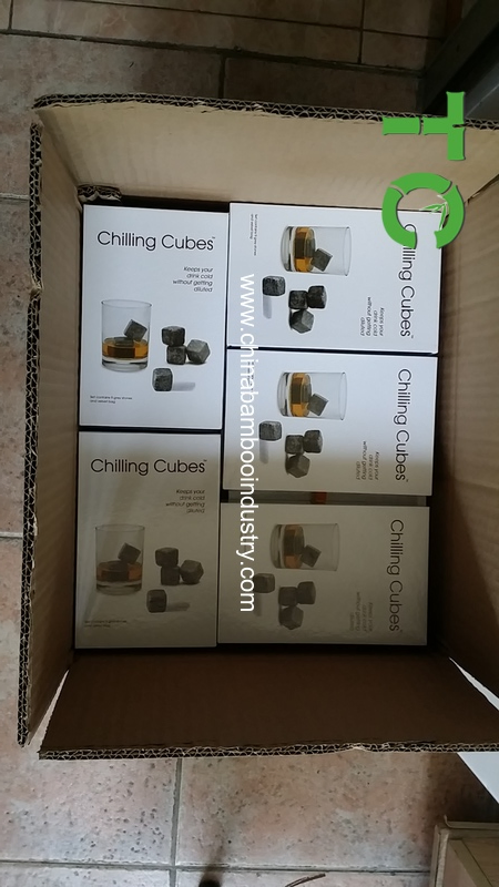 Natural Soapstone Whisky Stone Set